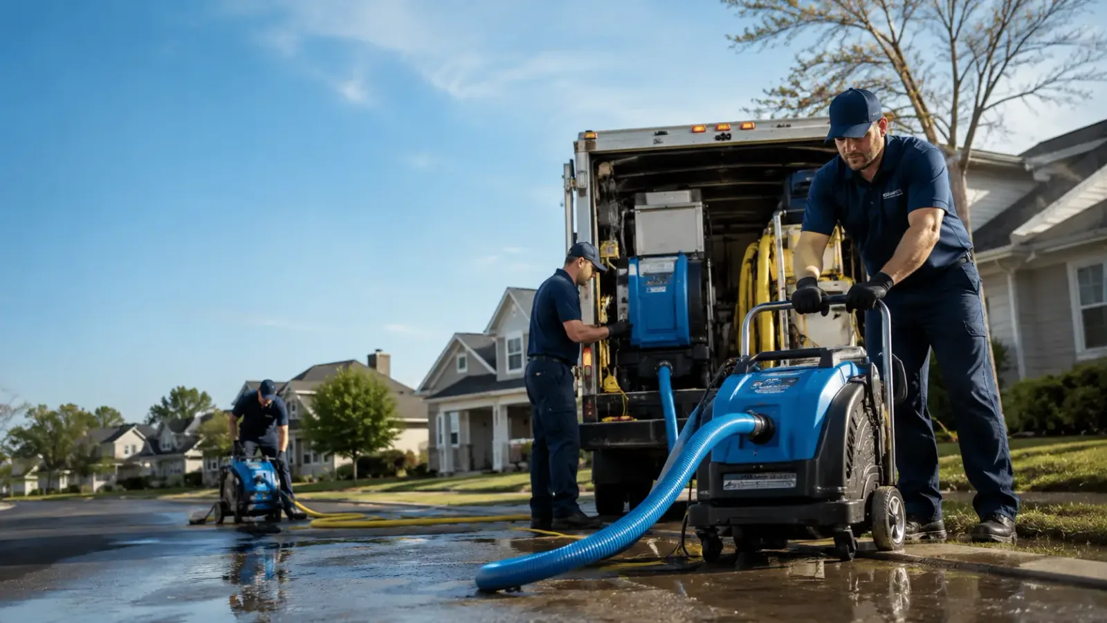 Flood Damage Cleanup in Wanblee, SD